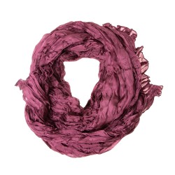 Knitterschal Halstuch Schal XXL Blackberry