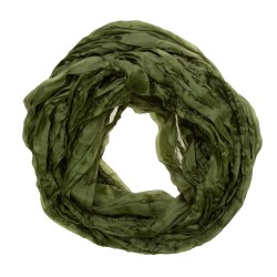 Knitterschal Halstuch Schal XXL kaktus grün