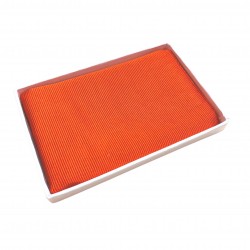 Einstecktuch Seide dunkelorange