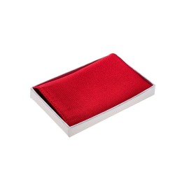 Einstecktuch tiefrot