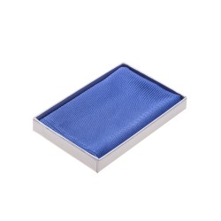 Einstecktuch blau