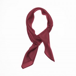 Nickituch Halstuch Twill weinrot