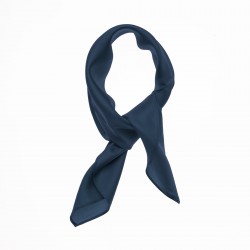 Nickituch Halstuch Twill marineblau