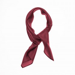 Nickituch Halstuch Twill aubergine