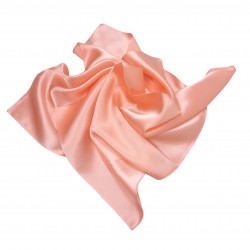 Nickituch Halstuch Satin Pfirsich