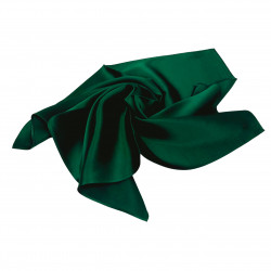 Nickituch Halstuch Satin waldgrün