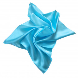 Nickituch Halstuch Satin türkis