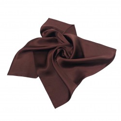 Nickituch Halstuch Satin mokka
