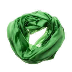 Seidenschal Minzgrün Grün 100% reine Seide 180x90cm Damen