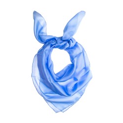 Seidentuch Halstuch Schal Hellblau