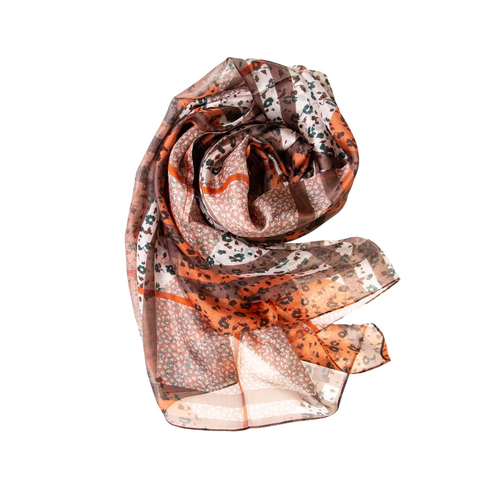Seidiges Damen-Halstuch Aus Chiffon – Extra Groß 157x72 Cm, Weich, Glatt, Vielseitig Tragbares Accessoire