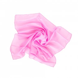 Nickituch Seidentuch rosa altrosa 100% reine Seide 55x55cm Damen einfarbig