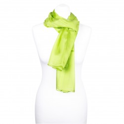 Seidenschal Purpur 100% reine Seide 180x45cm