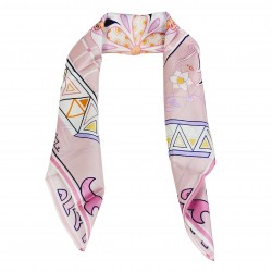 SPECIAL EDITION - Seidentuch Halstuch rosa klassisch