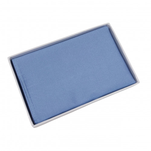 Einstecktuch Seide hellblau