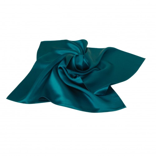 Nickituch Halstuch Satin petrol 