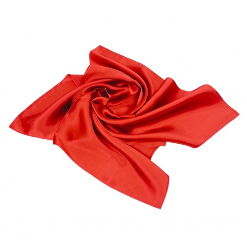 Nickituch Halstuch Satin rost