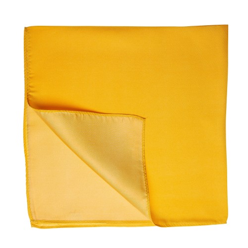 Seidentuch Halstuch Twill indisch gelb 