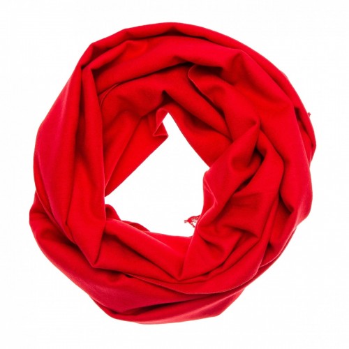 Winterschal Rundschal Loopschal rot