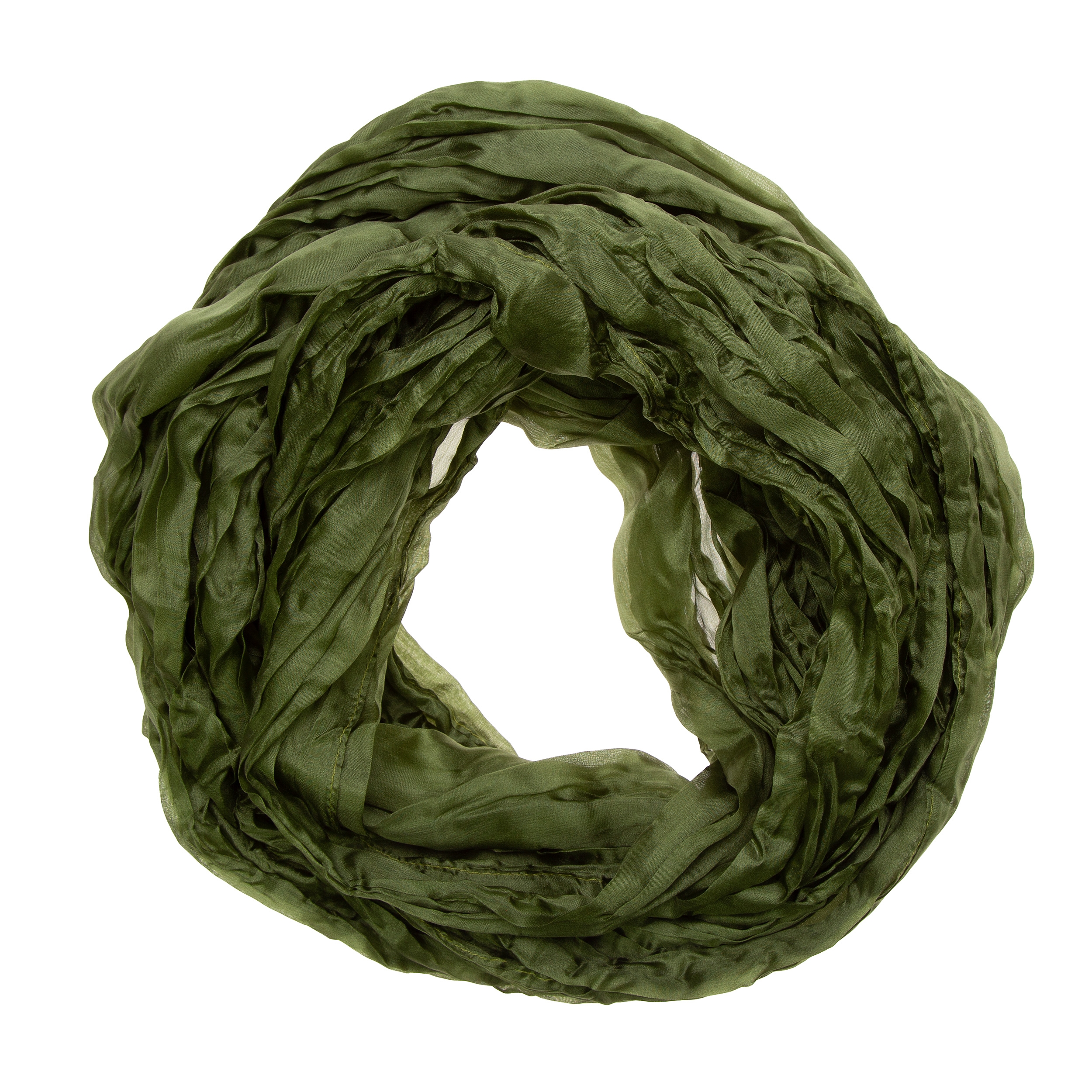 Knitterschal Halstuch Schal XXL kaktus grün