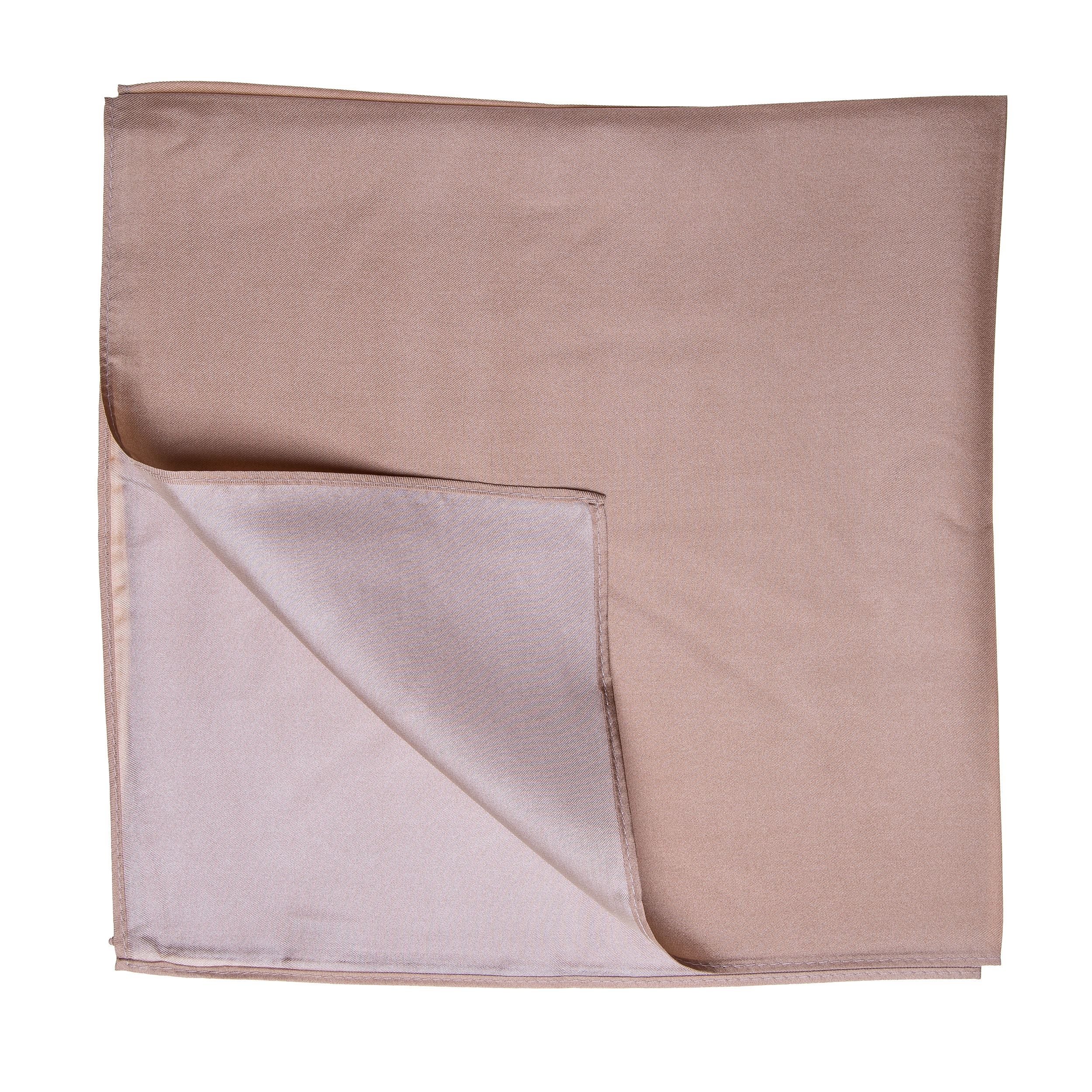 Seidentuch Halstuch Twill beige